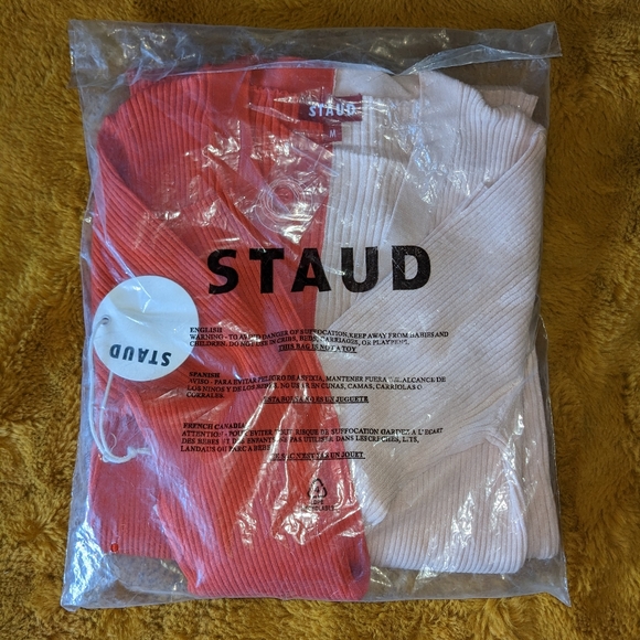 STAUD shoko sweater PINK 🩷♥️ - Picture 7 of 8